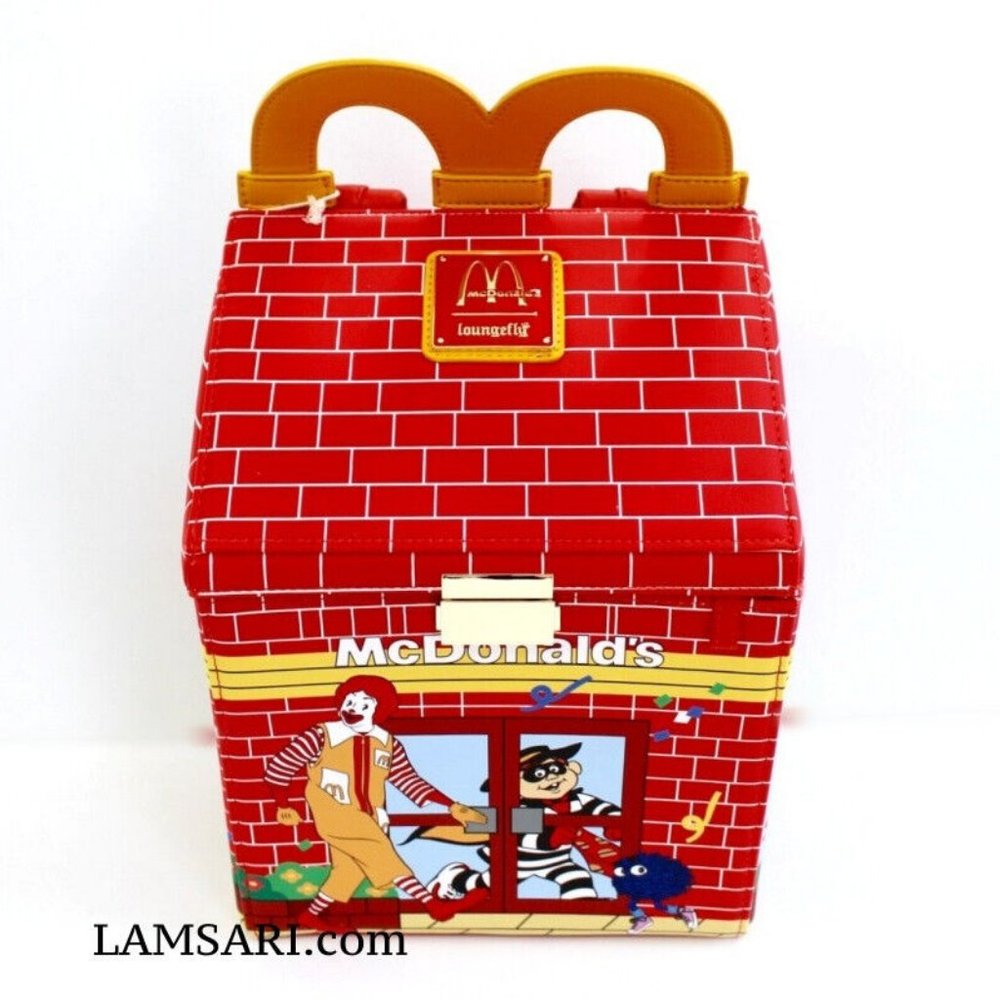 Loungefly McDonald's Happy Meal Mini Backpack NWT